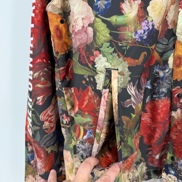 Herschel x Hoffman California Voyage Coach Floral Jacket Packable Lightweight XL - Picture 11 of 14